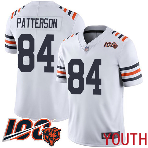 Chicago Bears Limited White Youth Cordarrelle Patterson Jersey NFL Football #84 100th Season->women nfl jersey->Women Jersey